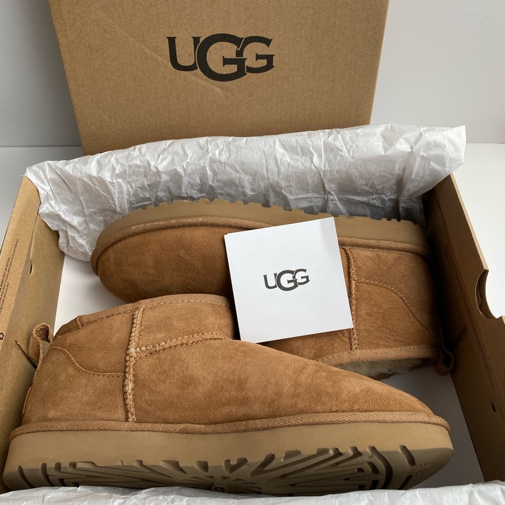 Ugg Ultra Mini Chestnut size 8